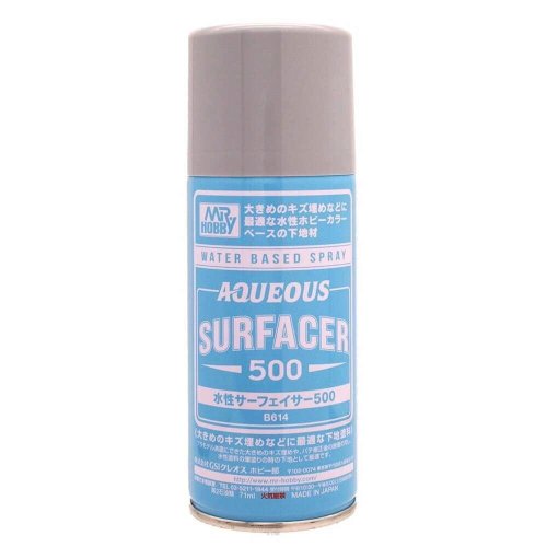 Przejdź do produktu Mr.Hobby B614 - Podkład szary Mr. Aqueous Surfacer 500 Gray w sprayu 170 ml