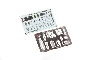 Eduard 3DL48077 - 1:48 P-47D Razorback Space 3D Decals + PE
