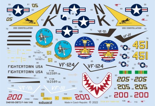 Przejdź do produktu Eduard D48105 - 1:48 F-14A