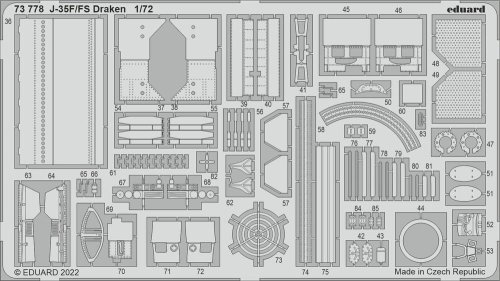 Przejdź do produktu Eduard 73778 - 1:72 J-35F/FS Draken