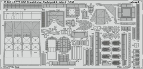 Przejdź do produktu Eduard 53285 - 1:350 USS Constellation CV-64 part 5 - island