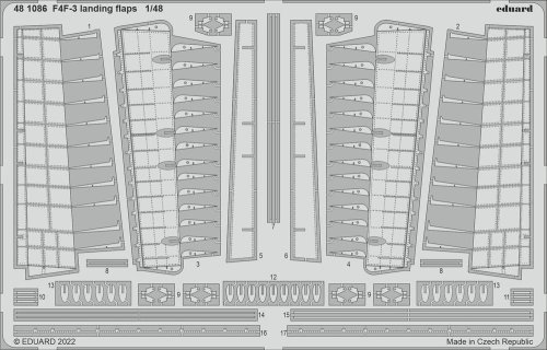Przejdź do produktu Eduard 481086 - 1:48 F4F-3 landing flaps