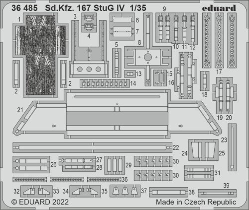 Przejdź do produktu Eduard 36485 - 1:35 Sd.Kfz. 167 StuG IV