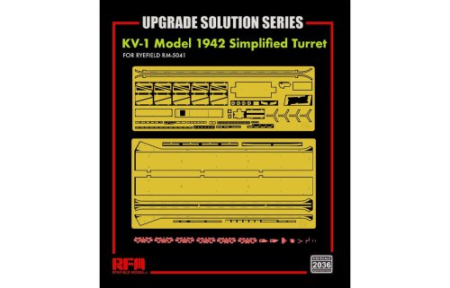 Przejdź do produktu Rye Field Model 2036 - 1:35 KV-1 Model 1942 Simplified Turret - Upgrade Solution