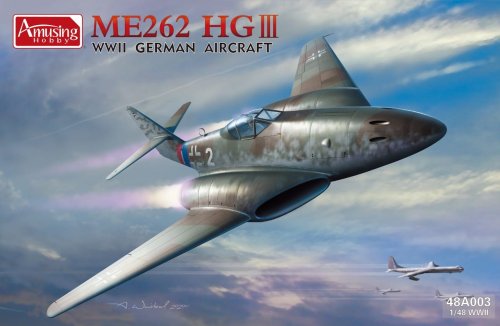 Przejdź do produktu Amusing Hobby 48A003 - 1:48 Messerschmit Me 262 HGIII