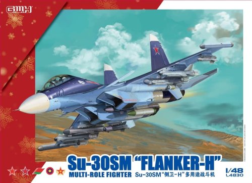 Przejdź do produktu Great Wall Hobby 4830 - 1:48 Su-30SM Flanker-H Multirole Fighter