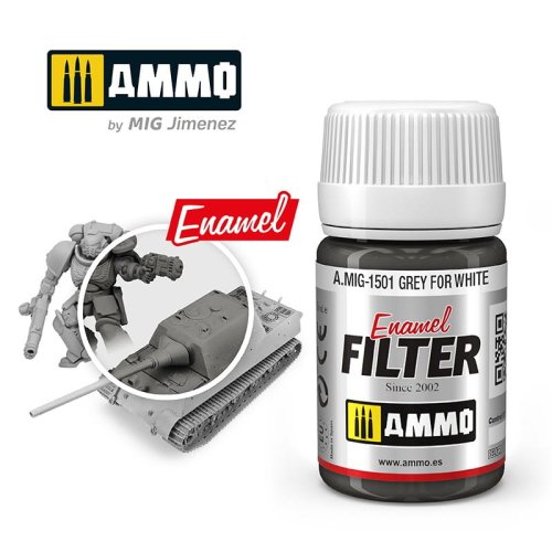Przejdź do produktu AMMO MIG 1501 - Grey for White