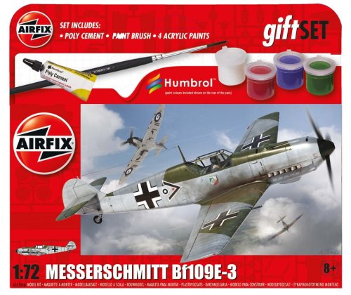 Przejdź do produktu Airfix 55106A - 1:72 Messerschmitt Bf109E-3 model z farbami