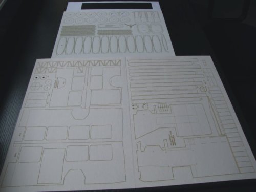 Przejdź do produktu Modelik 0712W - 1:25 Jelcz-Berliet PR-100 - zestaw wręg wycinanych laserowo