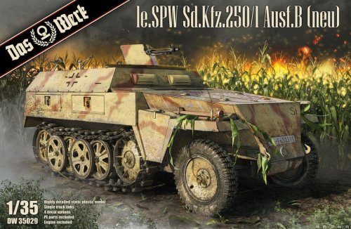 Przejdź do produktu Das Werk DW35029 - 1:35 le.SPW Sd.Kfz.250/1 Ausf.B (neu)