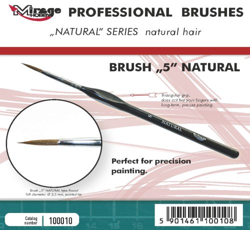 Przejdź do produktu Mirage 100010 - Pędzel Natural 5