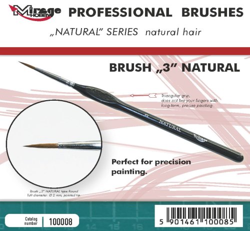 Przejdź do produktu Mirage 100008 - Pędzel Natural 3