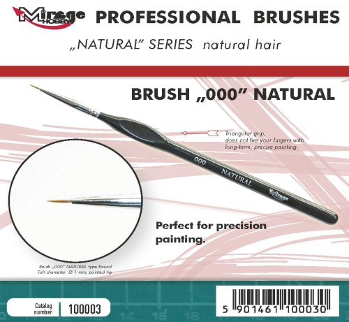 Przejdź do produktu Mirage 100003 - Pędzel Natural 000