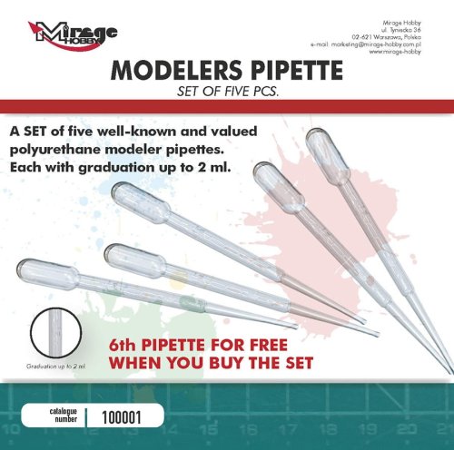 Przejdź do produktu Mirage 100001 - Zestaw pipet 5+1