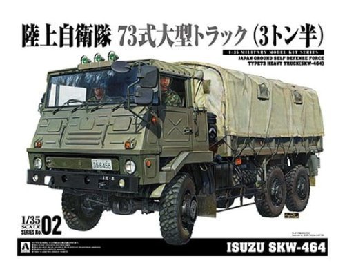 Przejdź do produktu Aoshima 05894 - 1:35 JGSDF 3 1/2t Truck Isuzu SKW-464
