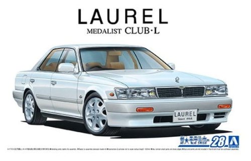 Przejdź do produktu Aoshima 06128 - 1:24 Nissan HC33 Laurel Medalist Club L '91