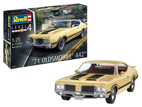 Przejdź do produktu Revell 07695 - 1:25 '71 Oldsmobile 442