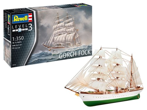 Przejdź do produktu Revell 05432 - 1:350 Gorch Fock