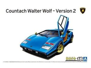 Aoshima 06383 - 1:24 Lambourghini Countach Walter Wolf Version 2 '76