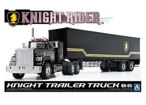 Aoshima 06379 - 1:28 Knight Rider Knight Trailer Truck