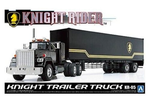 Przejdź do produktu Aoshima 06379 - 1:28 Knight Rider Knight Trailer Truck