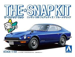 Aoshima 06259 - 1:32 Nissan S30 Fairlady Z Blue Metallic Snapkit