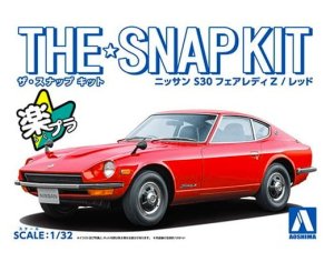 Aoshima 06256 - 1:32 Nissan S30 Fairlady Z Red Snapkit