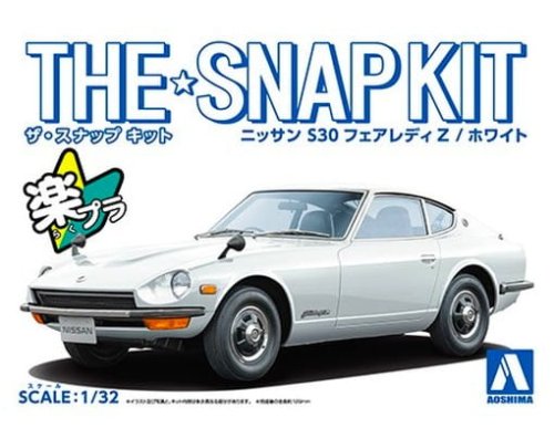 Przejdź do produktu Aoshima 06255 - 1:32 Nissan S30 Fairlady Z White Snapkit
