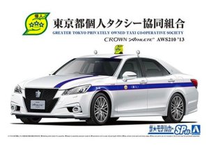 Aoshima 06225 - 1:24 SP03 Toyota AWS210 Crown Athlete '13 Tokyo Individual Taxi Cooperative