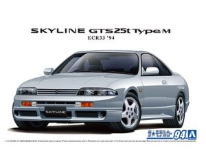 Aoshima 06212 - 1:24 Nissan ECR33 Skyline GTS25t TypeM '94