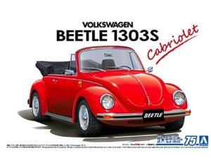 Aoshima 06154 - 1:24 Volkswagen 15ADK Beetle 1303S Cabriolet '75