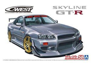 Aoshima 06149 - 1:24 C-West BNR34 Skyline GT-R '02 Nissan