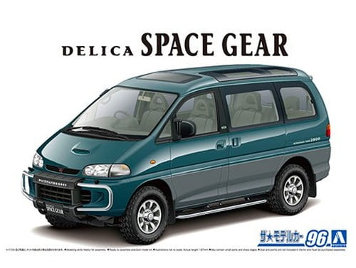 Przejdź do produktu Aoshima 06140 - 1:24 Mitsubishi PE8W Delica Space Gear '96