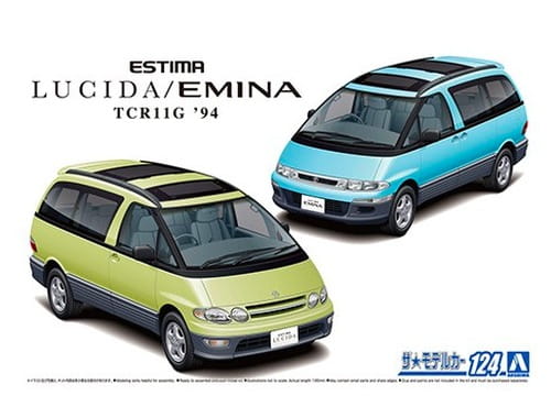 Przejdź do produktu Aoshima 06135 - 1:24 Toyota TCR11G Estima Lucida / Emina '94