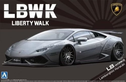 Przejdź do produktu Aoshima 05990 - 1:24 LB-Works Lamborghini Huracan Ver.2