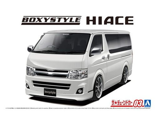 Przejdź do produktu Aoshima 05895 - 1:24 Boxystyle TRH200V Hiace Super GL 10 Toyota