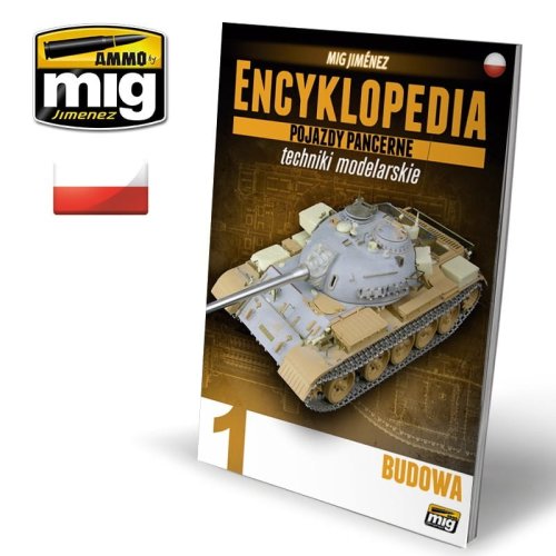 Przejdź do produktu AMMO MIG 6200 - Encyklopedia Technik Modelarskich - Pojazdy Pancerne tom 1 - Budowa (język polski)