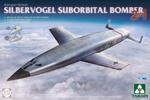 Przejdź do produktu Takom 5017 - 1:72 Sänger-Bredt Silbervogel Suborbital Bomber
