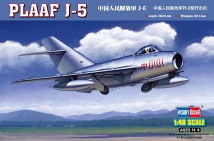 Przejdź do produktu HOBBY BOSS 80335 - 1:48 Chinese People's Liberation Army Force J-5