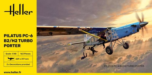 Przejdź do produktu Heller 30410 - 1:48 Pilatus PC-6 B2/H2 Turbo Porter