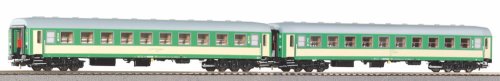 Przejdź do produktu PIKO 97303 H0 - Zestaw 2 wagonów pasażerskich typ 111A, 2 kl. PKP