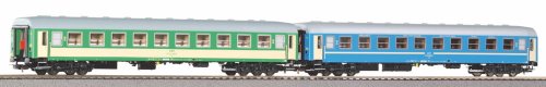 Przejdź do produktu PIKO 97302 H0 - Zestaw 2 wagonów pasażerskich typ 111A, 2 kl. i kuszetka PKP