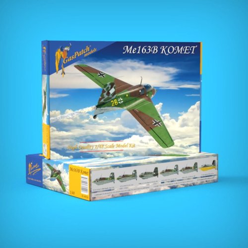 Przejdź do produktu GasPatch 20-48236 - 1:48 Me 163B Komet