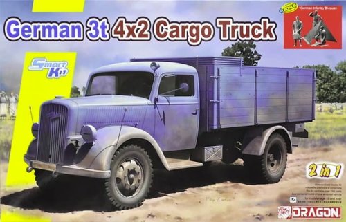 Przejdź do produktu Dragon 6974 - 1:35 German 3t 4x2 Cargo Truck Opel Blitz