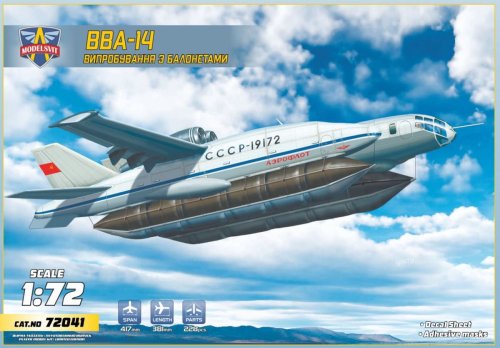 Przejdź do produktu Modelsvit 72041 - 1:72 Bartini Beriev VVA-14 w/ponton