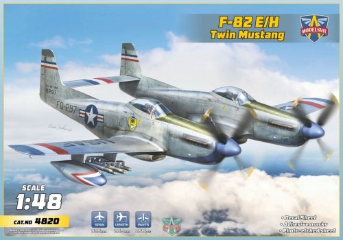 Przejdź do produktu Modelsvit 4820 - 1:48 F-82 E/H Twin Mustang