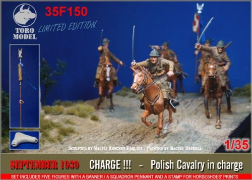 Przejdź do produktu Toro Model 35F150 - 1:35 Wrzesień 1939 - Szarża polskiej kawalerii
