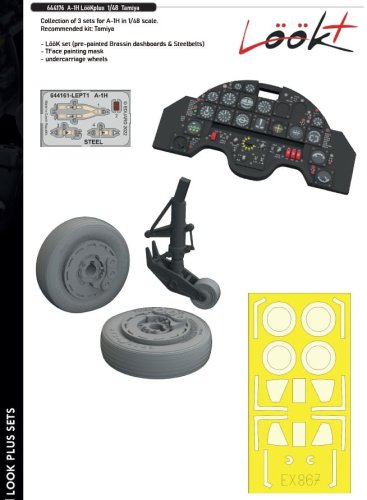 Przejdź do produktu Eduard 644176 - 1:48 A-1H LööKplus