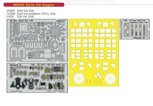 Przejdź do produktu Eduard BIG49339 - 1:48 D3A Val
