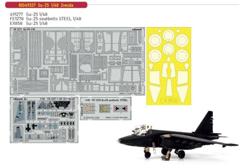 Przejdź do produktu Eduard BIG49337 - 1:48 Su-25